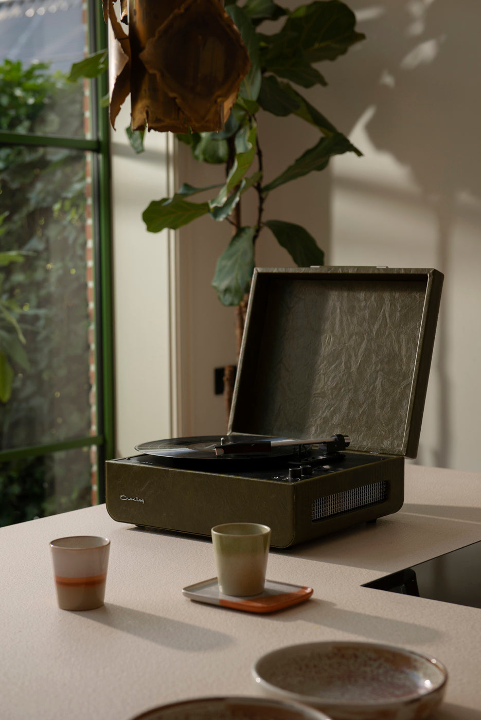 Crosley Mercury Bluetooth Alıcılı Ve Taşınabilir Plakçalar Pikap Yeşil