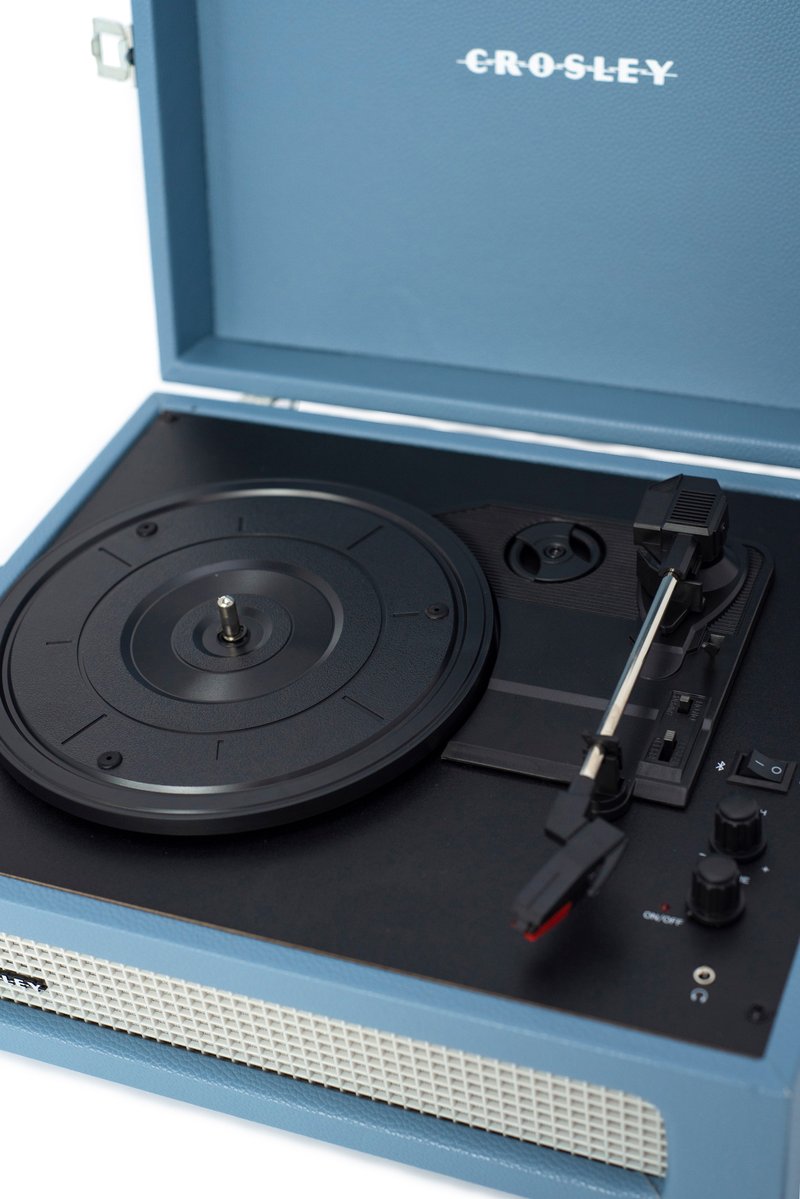 Image of Crosley Voyager Bluetooth Alıcılı Ve Taşınabilir Plakçalar Pikap Açık Mavi