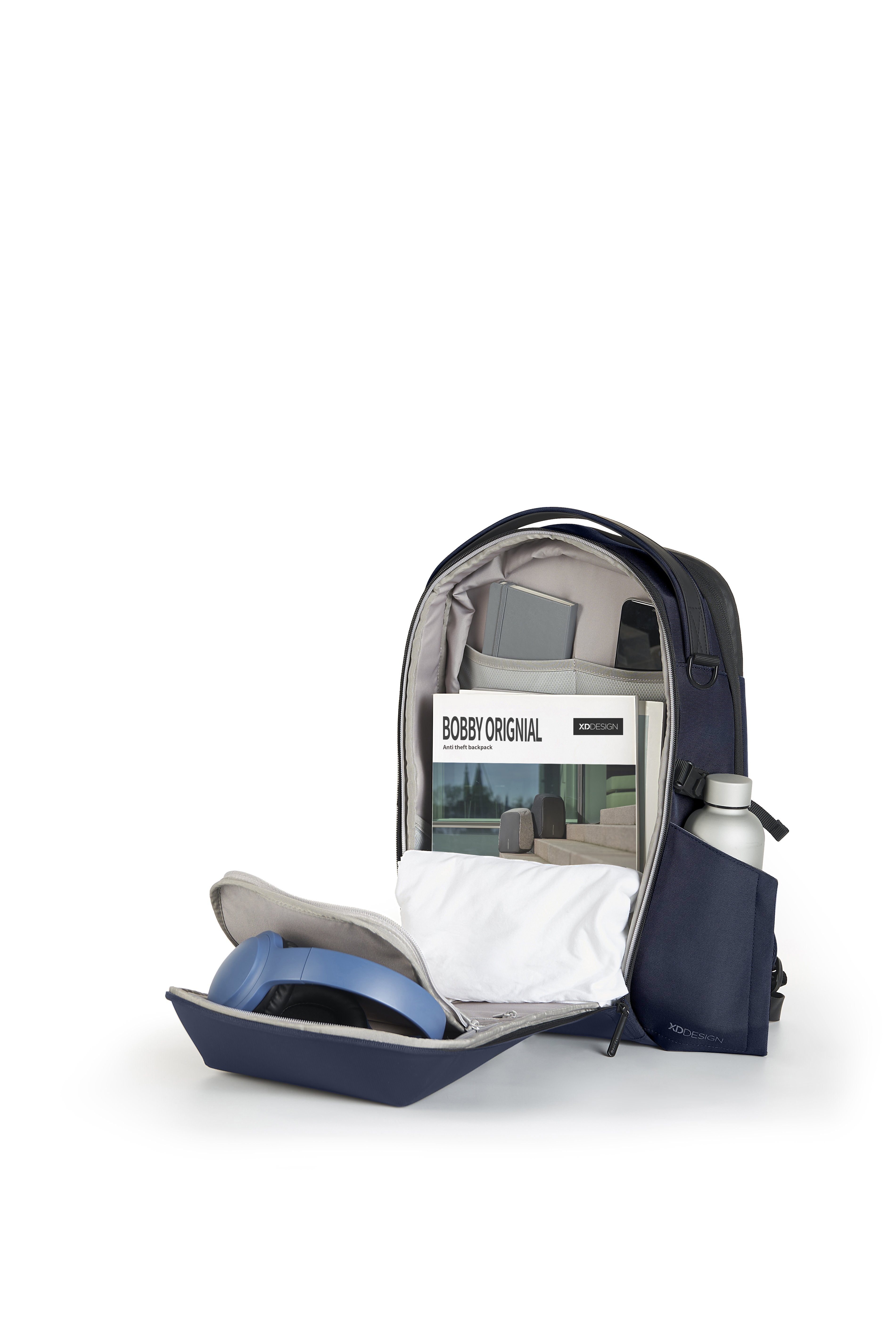 Image of XD Design Bizz 15.6'' Inç Uyumlu Suya Dayanıklı Hırsızlık Önleyici Sırt Çantası Lacivert